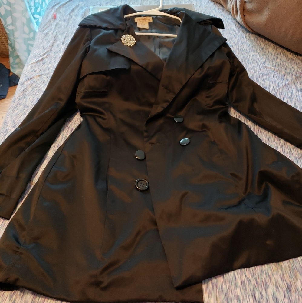 Paris Blues . black coat